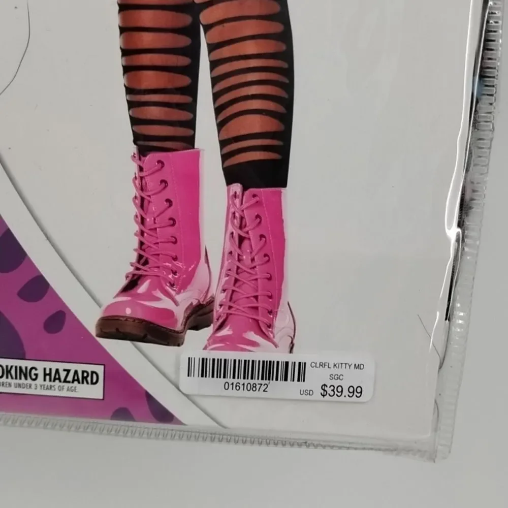 Spirit Colorful Kitty Kids Costume - Medium - Picture 3 of 8